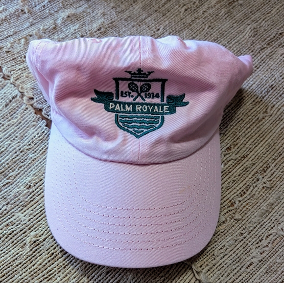 Clare V Accessories - RARE!! CLARE V X PALM ROYALE • Pink Hat | Apple TV